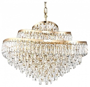 Люстра Odeon Light Wayta 5073/14 цвет плафона/подвески Прозрачный, цвет арматуры Золото