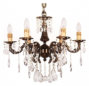 Люстра Doge Luce 50802 50802 цвет плафона/подвески Прозрачный, цвет арматуры Бронза