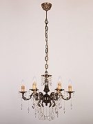 Люстра Doge Luce 50802 50802 цвет плафона/подвески Прозрачный, цвет арматуры Бронза-1