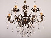 Люстра Doge Luce 50802 50802 цвет плафона/подвески Прозрачный, цвет арматуры Бронза-2