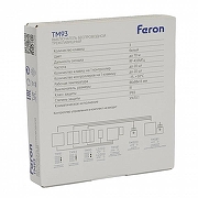 Выключатель беспроводной трехклавишный Feron TM93 51025 цвет Серый-7