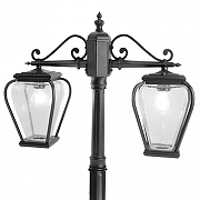 Фонарный столб Feron PL748 51278 цвет плафона/подвески Прозрачный, цвет арматуры Черный-1
