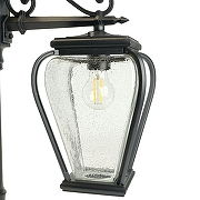 Фонарный столб Feron PL748 51278 цвет плафона/подвески Прозрачный, цвет арматуры Черный-3