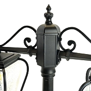 Фонарный столб Feron PL748 51278 цвет плафона/подвески Прозрачный, цвет арматуры Черный-4