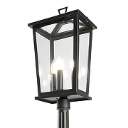 Фонарный столб Feron PL757 51283 цвет плафона/подвески Прозрачный, цвет арматуры Черный-1