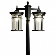 Фонарный столб Feron PL768 51822 цвет плафона/подвески Прозрачный, цвет арматуры Черный-3