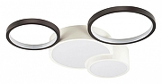 Люстра Lumion Norbert 5253/64CL цвет плафона/подвески Белый, Черный, цвет арматуры Белый