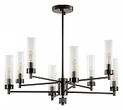 Люстра на штанге Lumion Kamilla 5275/8C цвет хром черненый