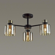 Люстра на штанге Lumion Comfi 5643/3C цвет бронза, черный-1
