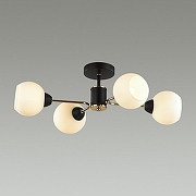 Люстра на штанге Lumion Comfi 5646/4C цвет золотой, черный-1