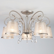 Люстра Eurosvet Liona 60065/5 серебро цвет серебро