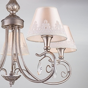 Люстра на штанге Eurosvet 1ncanto 60069/5 серебро цвет серебро-4