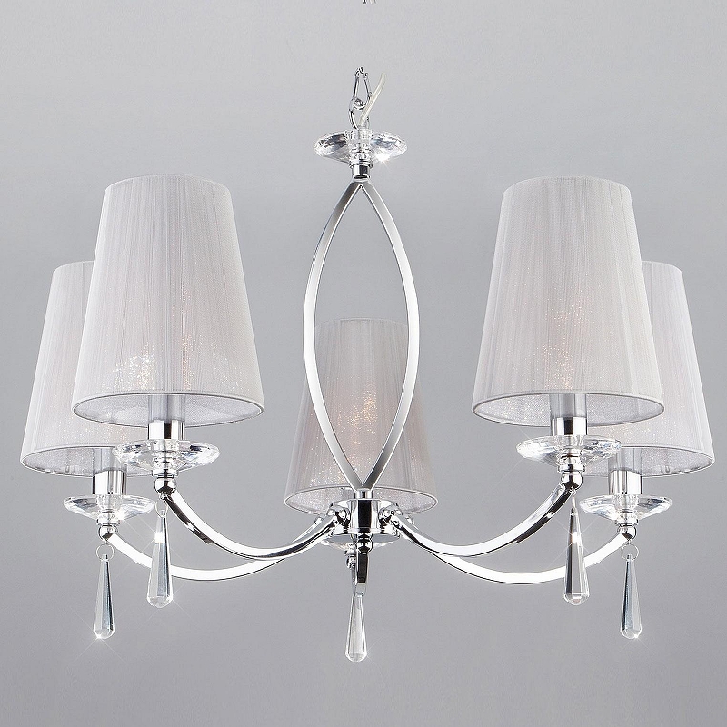 Люстра Eurosvet Valery 60079/5 хром 