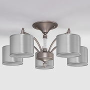 Люстра на штанге Eurosvet Adagio 60080/5 сатин-никель цвет неокрашенный, никель