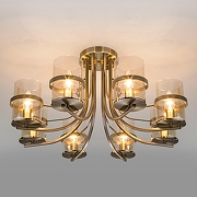 Люстра Eurosvet Coppa 60085/8 античная бронза цвет бронза античная-1