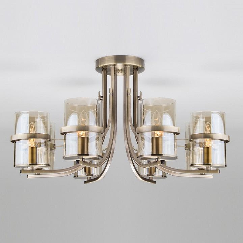 Люстра Eurosvet Coppa 60085/8 античная бронза 