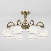 Люстра на штанге Eurosvet Caldera 60106/8 античная бронза цвет бронза античная