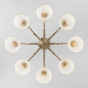 Люстра на штанге Eurosvet Caldera 60106/8 античная бронза цвет бронза античная-2