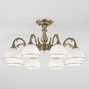 Люстра на штанге Eurosvet Caldera 60106/8 античная бронза цвет бронза античная