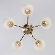 Люстра на штанге Eurosvet Camp1na 60107/5 античная бронза цвет бронза античная-1