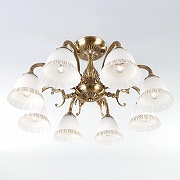 Люстра на штанге Eurosvet Camp1na 60107/8 античная бронза цвет бронза античная-1