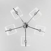 Люстра на штанге Eurosvet Alma 60115/5 хром цвет неокрашенный, хром-2