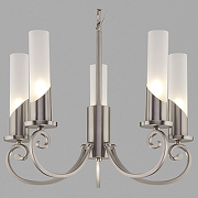 Люстра Eurosvet Banci 60117/5 никель цвет никель