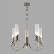 Люстра Eurosvet Banci 60117/5 никель цвет никель-3