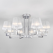 Люстра на штанге Eurosvet Alegria 60125/8 хром Smart (60114/8) цвет неокрашенный, хром-1