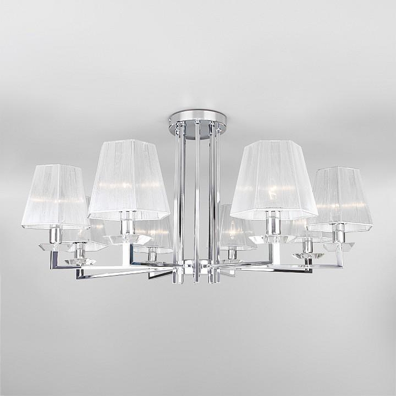 Люстра на штанге Eurosvet Alegria 60125/8 хром Smart (60114/8) 