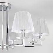 Люстра на штанге Eurosvet Alegria 60125/8 хром Smart (60114/8) цвет неокрашенный, хром-3