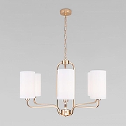 Люстра Eurosvet Purezza 60128/6 золото цвет плафона/подвески Белый, цвет арматуры Золото-2