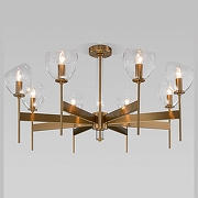 Люстра на штанге Eurosvet Arrista 60130/8 латунь Smart цвет латунь
