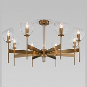 Люстра на штанге Eurosvet Arr1sta 60130/8 латунь Smart цвет латунь