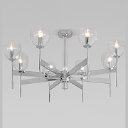 Люстра на штанге Eurosvet Arrista 60130/8 хром Smart цвет хром