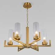 Люстра Eurosvet Arganie 60133/6 латунь цвет латунь-3