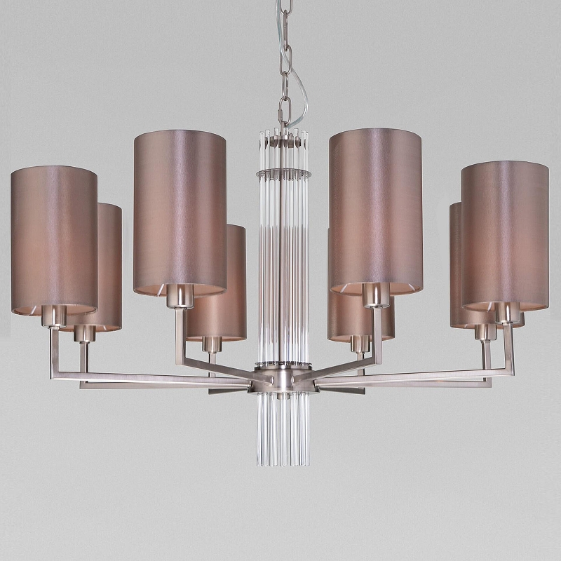 Люстра Eurosvet Soffio 60134/8 никель 