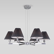 Люстра Eurosvet Peony 60136/6 хром/графит цвет хром-1