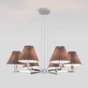 Люстра Eurosvet Peony 60136/6 хром/графит цвет хром-2