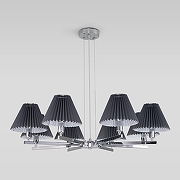 Люстра Eurosvet Peony 60136/8 хром/графит цвет хром-1