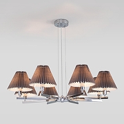 Люстра Eurosvet Peony 60136/8 хром/графит цвет хром-2