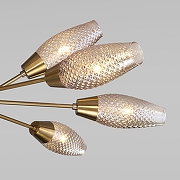 Люстра на штанге Eurosvet Thalia 60140/12 золото цвет золото-1