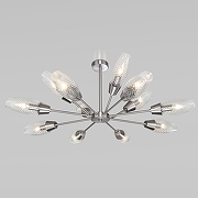 Люстра на штанге Eurosvet Thalia 60140/12 сатин-никель цвет никель