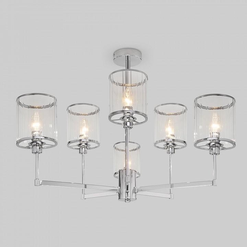 Люстра на штанге Eurosvet 1nar1 60144/6 хром 