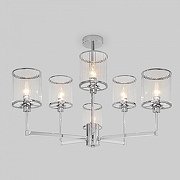 Люстра на штанге Eurosvet 1nar1 60144/6 хром цвет хром