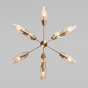 Люстра на штанге Eurosvet Thalia 60140/9 золото цвет золото-1