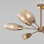 Люстра на штанге Eurosvet Thalia 60140/9 золото цвет золото-2