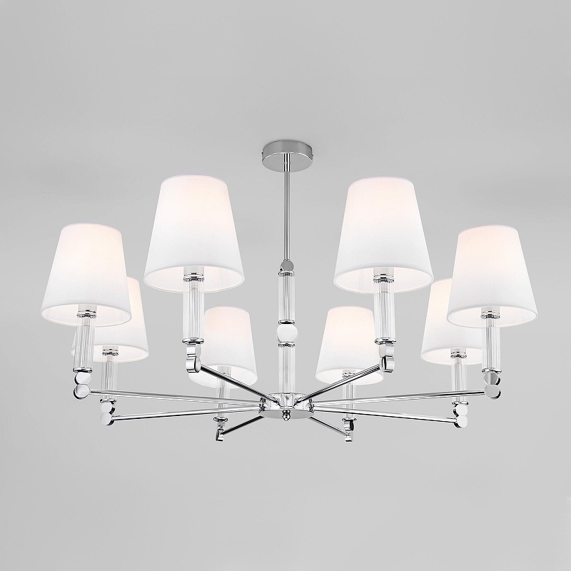 Люстра на штанге Eurosvet Conso 60145/8 хром 