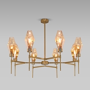 Люстра на штанге Eurosvet Prism 60143/8 латунь цвет латунь