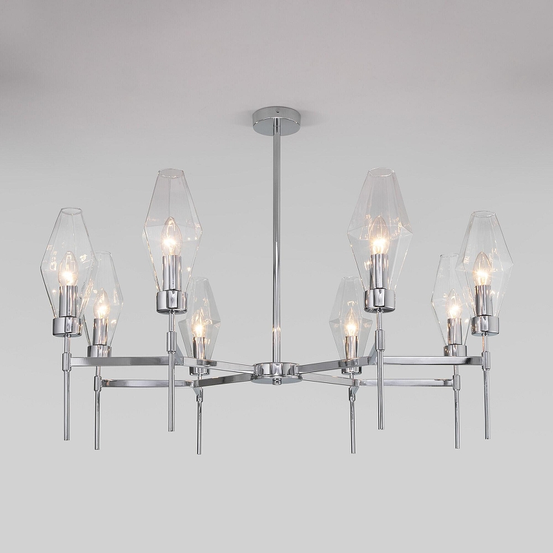 Люстра на штанге Eurosvet Prism 60143/8 хром 